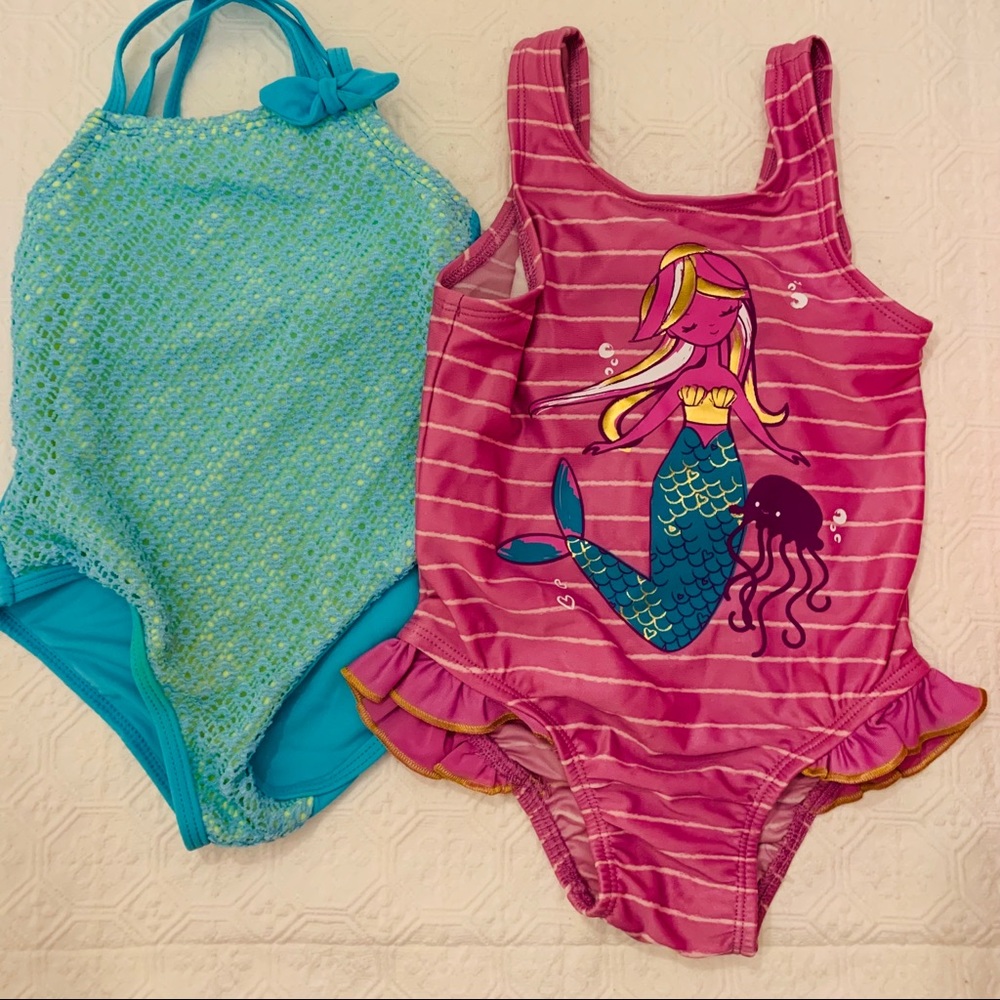 2 swimsuits 18m and 18-24m